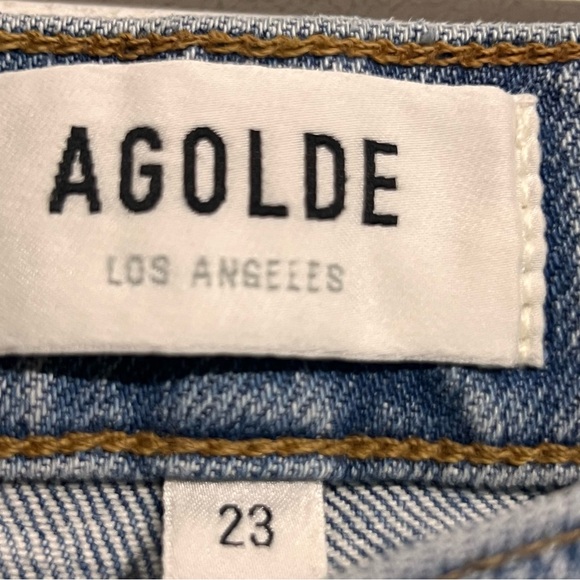Agolde Merrel Mid Rise Straight‎ Leg Jeans Size 23 - Picture 7 of 9